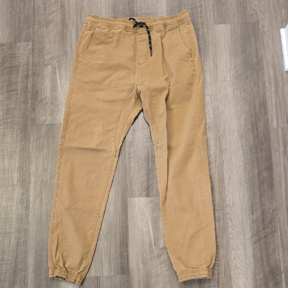 Men's Tan Jogger Pants